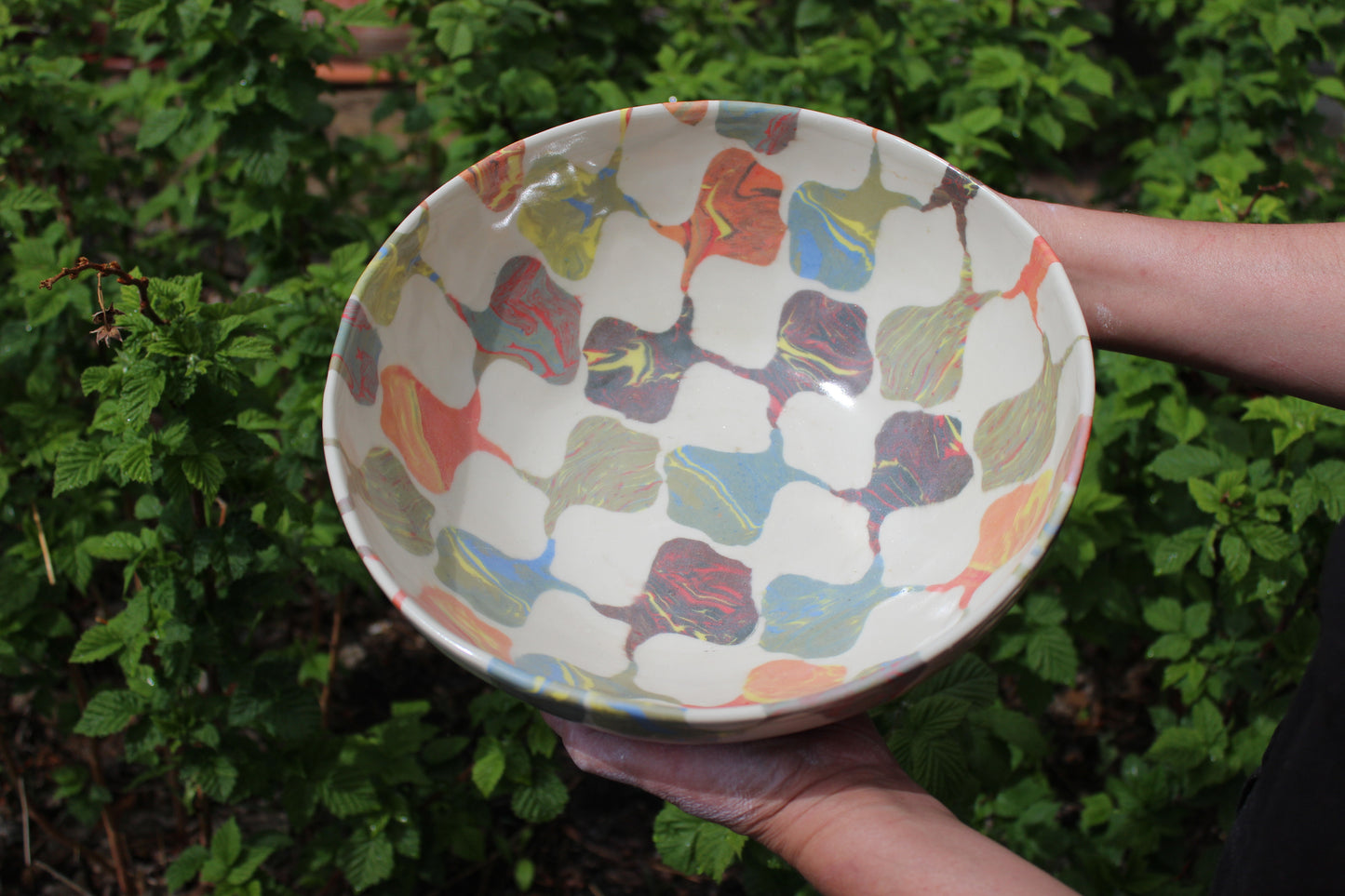 Large Nerikome Bowl