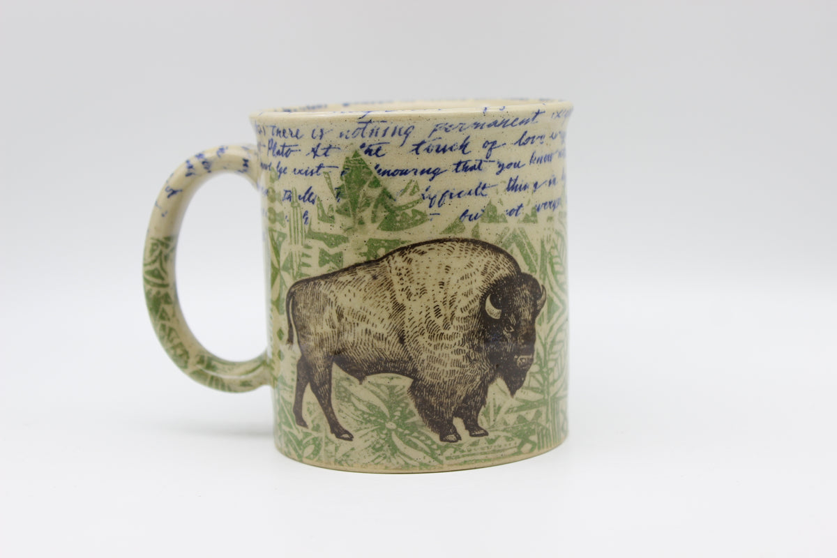 Bison mug