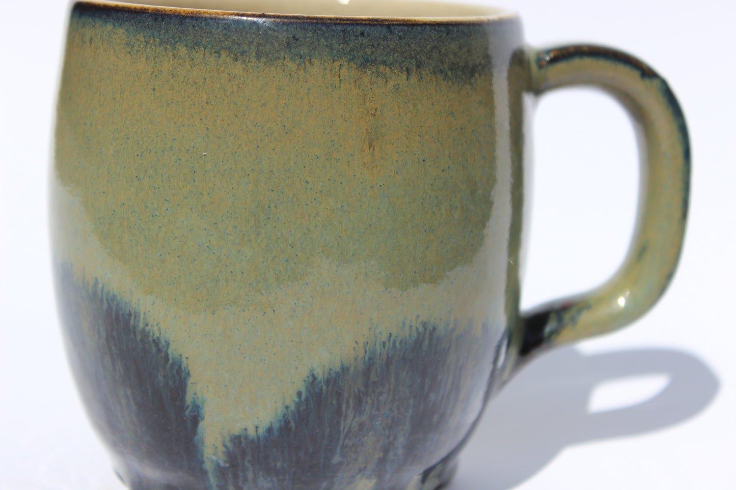 Olive green mug