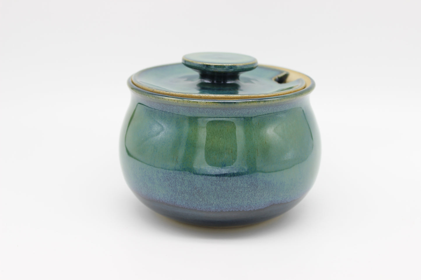 Green Sugar Jar