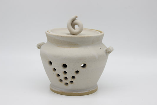 Matte Garlic Jar