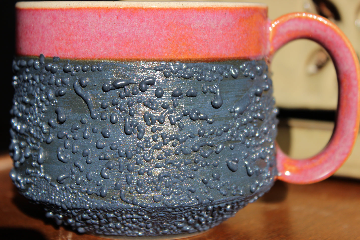 Black Bead Mug