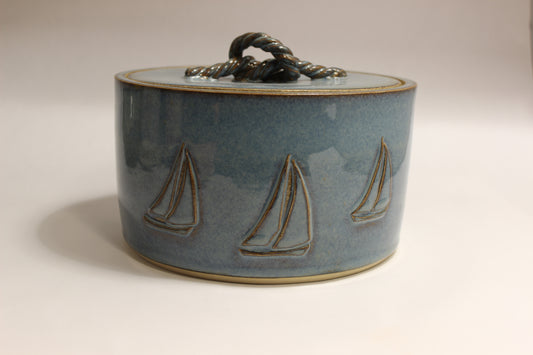 Sailboat Cookie Jar