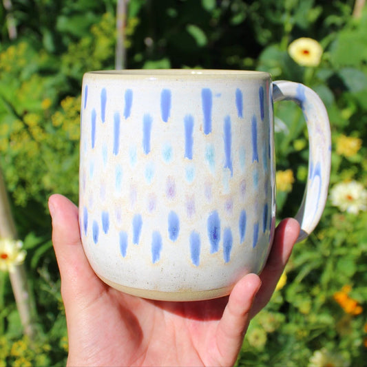 Indigo Dot mug