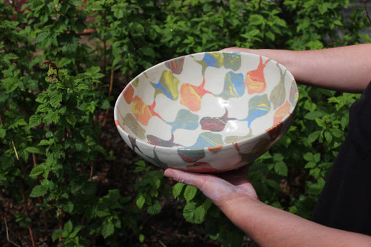 Large Nerikome Bowl
