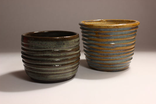 2 plant pot set