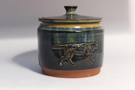 Fox and Hound Cookie Jar