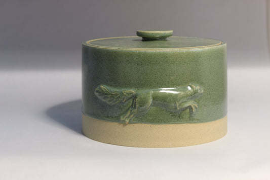 Fox and Hound Cookie Jar