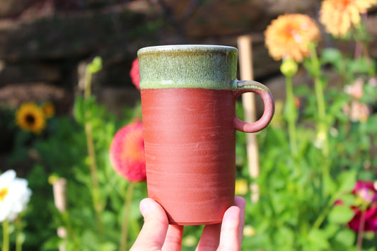 Tall Green Mug
