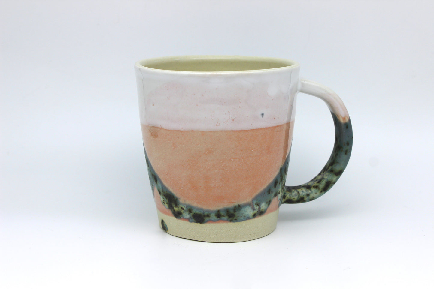 Pink Green Overlap Mug