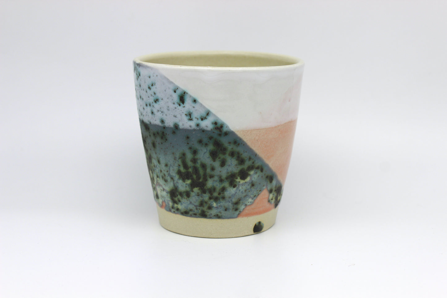Pink Green Overlap Mug