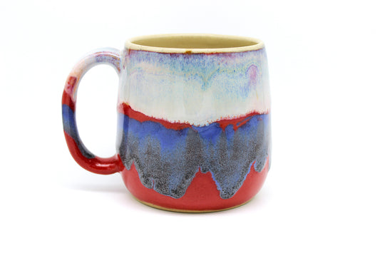 Large Red Sunset Mug