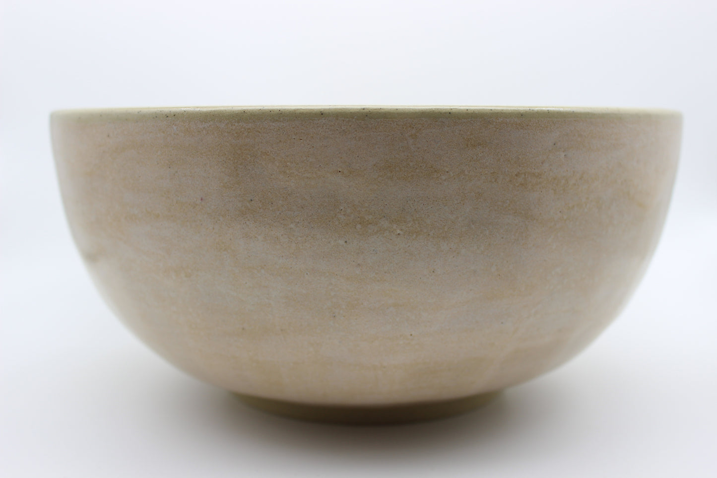 Large Beige Mixing Bowl
