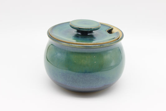 Green Sugar Jar