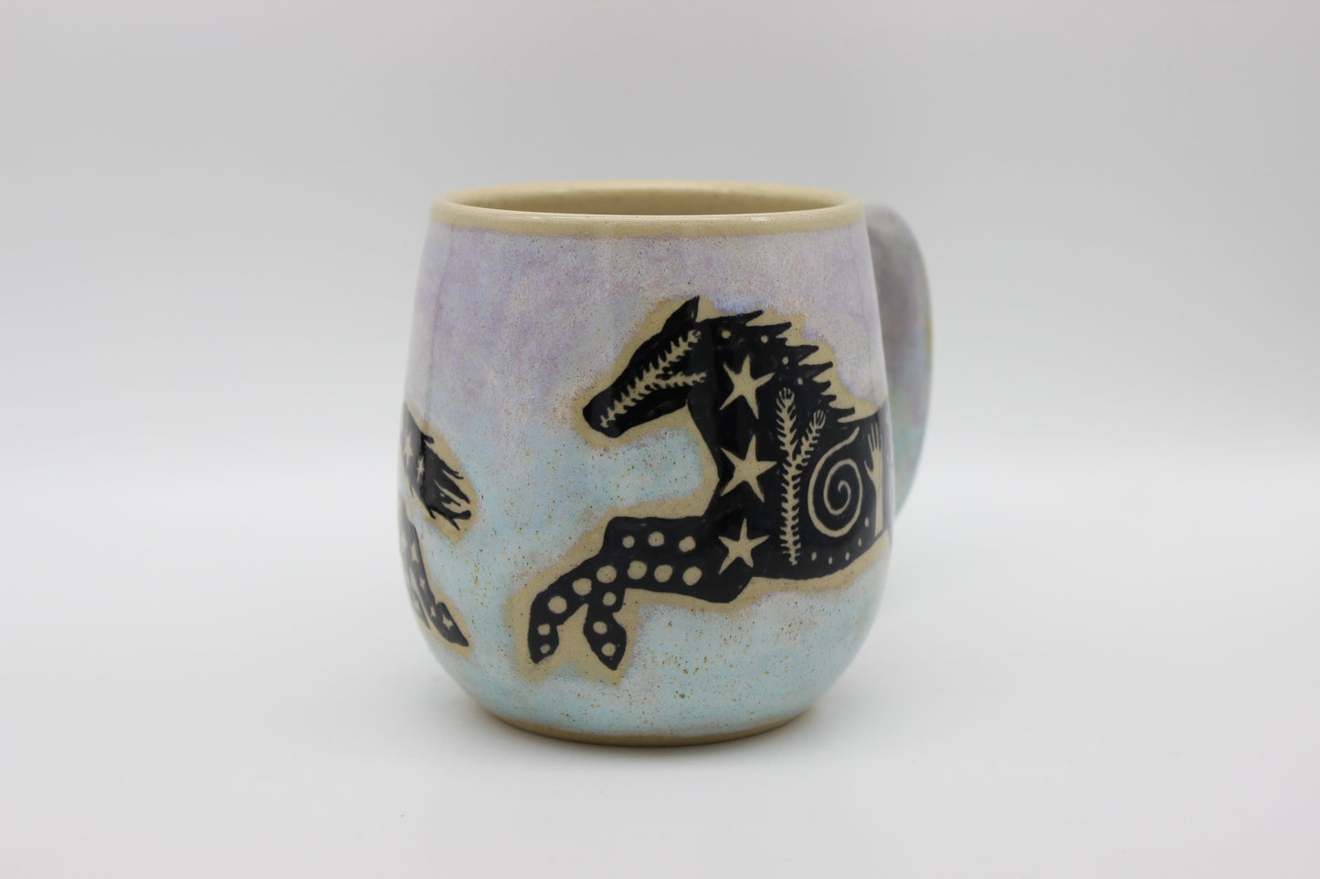 Hand Painted Horse Mug