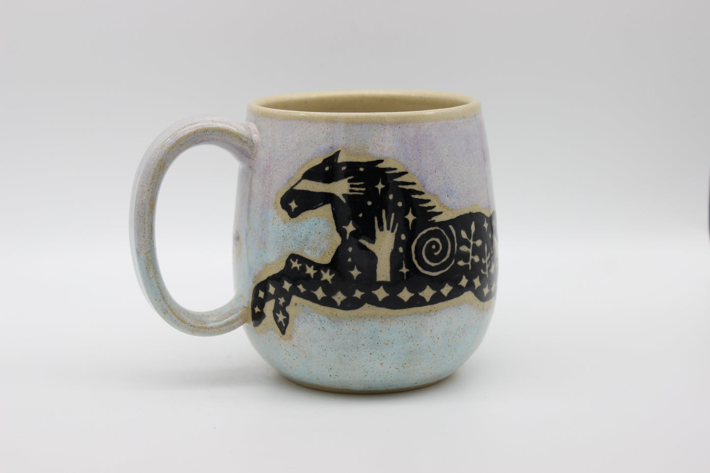 Hand Painted Horse Mug