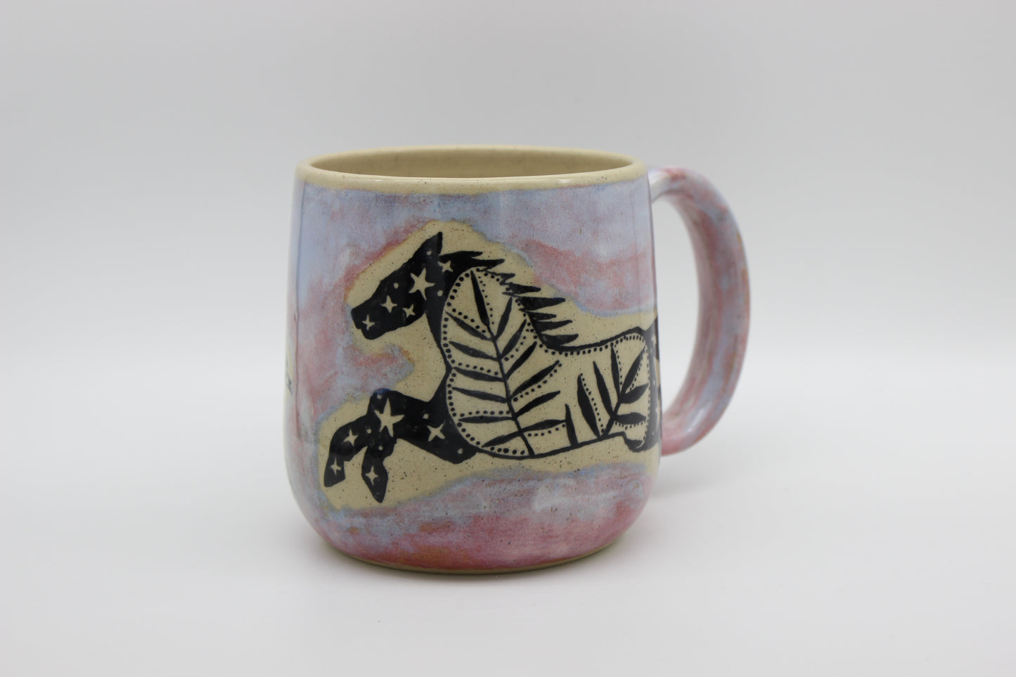 Handpainted Horse Mug
