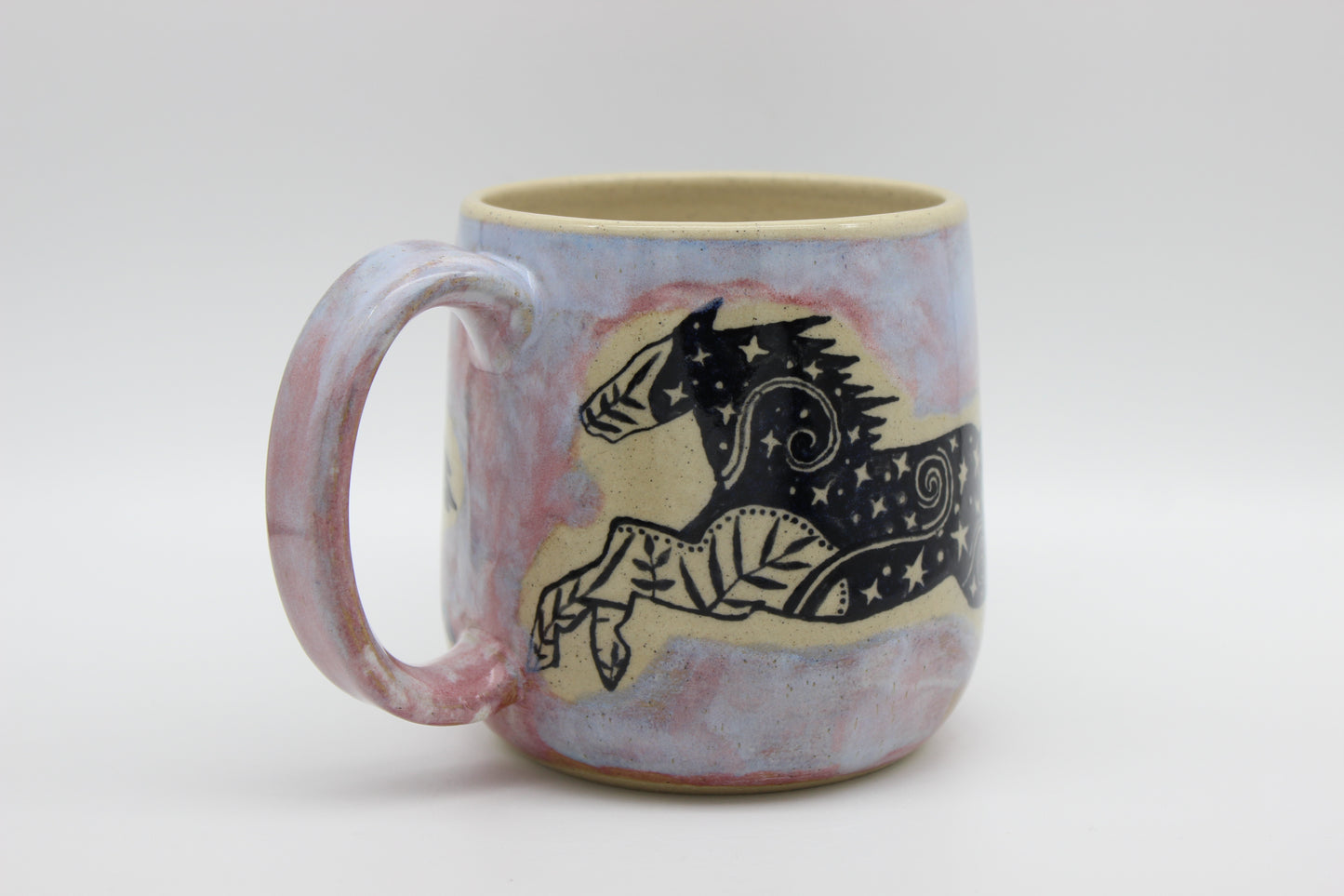 Handpainted Horse Mug